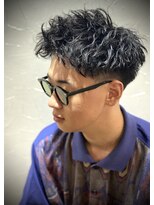 ヒロギンザ 川崎店(HIRO GINZA)&nbsp;ツイスパスパイキーショート×テーパーフェード