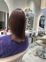 ロンドネートゥル 新潟(Lond naitre)&nbsp;ブリーチ履歴あり縮毛矯正