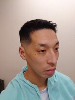 ヘアーカットデザインサロン スマッシュ 田町店(Hair cut design salon Smash)&nbsp;アップバング　シェーバーフェード　ジェットモヒカン スタイル