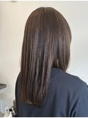 大人可愛い大人美人くすみカラーアッシュグレーベージュ