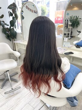 アルターシェリー(aL-ter che'rie) 裾カラー[カール/セミディ/シアーカラー/姫カット/津田沼駅]