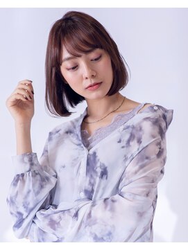 スノードロップ 荻窪(Snowdrop) モテ髪/ボブ/シアーカラー/ナチュラルカール愛されショート