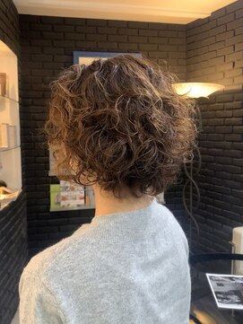ヘアーアンドカラー ルジャルダン 葛西店(le jardin) 大人可愛い丸みカーリーヘア