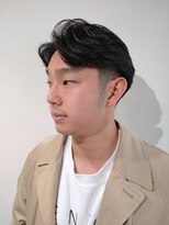 ゼスト 中野店(ZEST) [ZEST中野/吉澤]センターパート、ワンカールパーマ