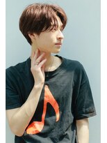 リップス 栄(LIPPS)&nbsp;センターパート　ミルクティーカラー