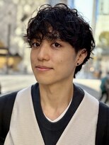 インセプション 銀座(INCEPTION)&nbsp;マッシュパーマ/スペインカールニュアンスパーマ/ダークアッシュ