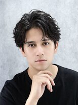 エース(ACES)&nbsp;フェザーパーマセンターパートコンマヘアナチュラルショート