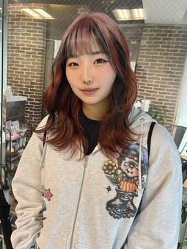 ヘアーアンドメイク ビス(HAIR&MAKE bis) デザインカラー/ルーツカラー/インナーカラー【多田華歌】