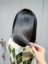 ロンド ロワール 門前仲町(Lond Loire)&nbsp;ボブショートボブ縮毛矯正ベージュグレージュ門前仲町