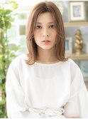 かきあげバングハイライト小顔くびレイヤーh3戸頭20代30代40代