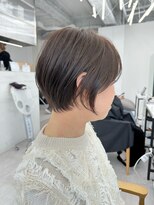 ビューナゴヤ 名駅(VIEW NAGOYA)&nbsp;丸顔/ミニウルフ/チェリーブラウン/ショートボブ