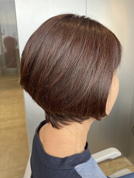 ムーク 平塚(MUUK) お手入れ簡単手櫛で決まる丸みショート【平塚】