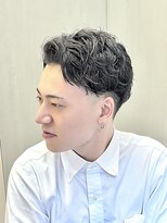 ヘアーアンドグルーミング ヨシザワインク(HAIR&GROOMING YOSHIZAWA Inc.)&nbsp;メンズビジネスパーマショートニュアンス理容室爽やか好印象