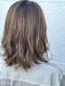【新宅指名限定】白髪ぼかしハイライトカラーand艶トリートメント￥12000