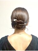 結婚式参列に♪/お呼ばれヘア/おとなっぽヘア/ゆるふあ/