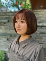 ユウヘアー 本山店(U Hair)&nbsp;丸みボブ×フェミニン