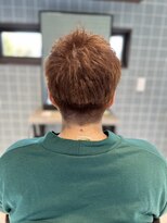 ワンバイアンジ(ONE by Angie) 柔らか束感ショート × ナチュラルブラウン