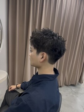 ケシキ 表参道 原宿(kesiki.) スパイキーピンパーマ