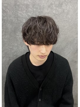 ラクーントウキョウ(RACCOON.TOKYO) 【モテヘア】ラウンドマッシュ　シャドウパーマ