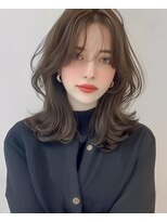 ケイバイミシェリー(kei by misherry)&nbsp;大人っぽ上品アンニュイミディアムレイヤー/シックなウルフボブ