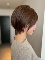 ワンバイジエクト 梅田&nbsp;似合わせショート/ココアグレージュ/ショートボブ