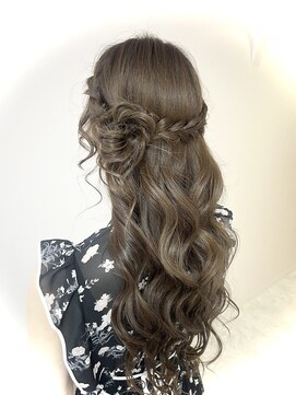 ルート(Ru-t) ハーフアップ