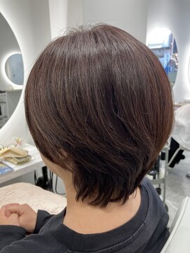 リュール バイ ヘッドライト 北千住店(lueur by HEADLIGHT) ショート×ピンクブラウン