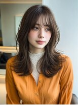 ダル 渋谷/表参道(DAL.)&nbsp;レイヤーカット髪質改善カラー透明感カラー顔まわりカット