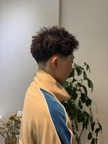 オルヴァ(Orva)&nbsp;テーパーフェード×スパイキーショート[藤沢/メンズカット]