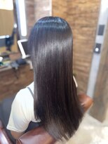 アトリエナガノツー 千葉富士見店(atelier nagano 2)&nbsp;髪質改善メテオストレート×ダークラベンダー【千葉/千葉中央】