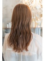 クレオメ 田町店(Cleome)&nbsp;前髪レイヤーカットガーリーイメチェンピンクベージュフェミニン