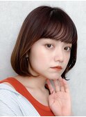 髪質改善ボブ縮毛矯正ミディアムレイヤー似合わせカット門前仲町