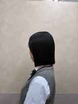 フレームプラス 天王寺あべの店(FRAME+) 切りっぱなしボブ