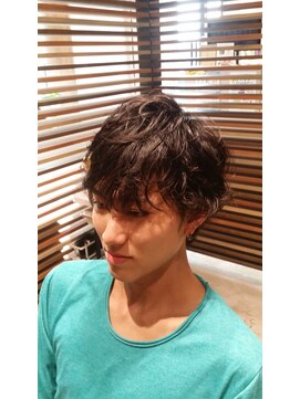 ヘアーデザイン ユラ フォーメン(HAIR DESIGN YURA FOR MEN) 拝啓ROCKしてます。マッシュパーマ