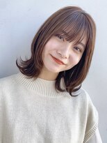【GARDEN荒井夏海】ふんわり大人可愛いレイヤーボブ×小顔前髪