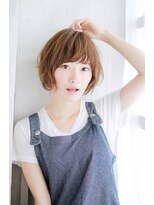 プティルカ ディーシー本店(PutiLuca D.C.)&nbsp;毛先の外ハネがポイントのショートスタイル
