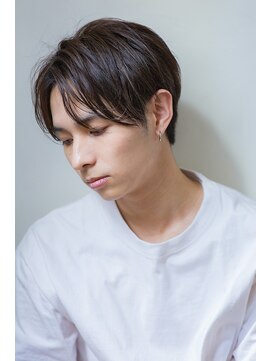 アリエッタ ギンザツー(ARIETTA GINZA2) 優男スタイル/ナチュラルショート/黒髪マッシュ/丸みシルエット