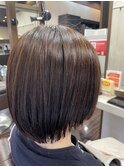 地毛からでも明るくなるクールブラウン
