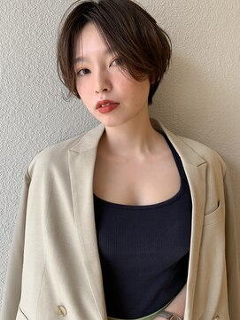 モリオ フロム ロンドン サッポロファクトリー店(morio FROM LONDON) 【morio】大人かわいいハンサムショート毛先パーマ