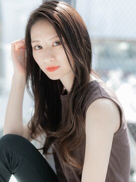 ローマ ギンザ(ROMA Ginza) 【ROMA】地毛風暗髪ブラウン/髪質改善/抜け感デジタルパーマ