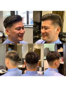 バンズヘアーファミリー(Ban.s Hair Family) サイドパートスタイリッシュショート