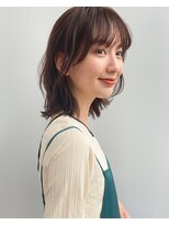 ガーデン オオタカノモリ(garden otakanomori)&nbsp;くびれヘア×デザインカラー×似合わせカット×暗めカラー