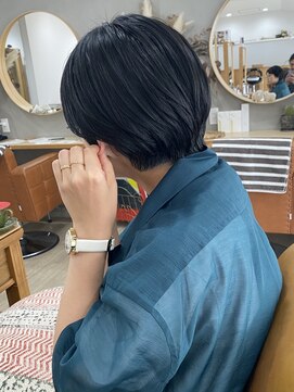 メアリー バイ メリー(marry by merry) 【立町メアリーバイメリー】☆ブルーブラック×ショート☆