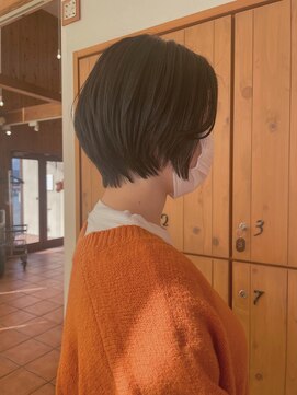 ラファンジュ ヘアー(Rohange hair) 丸みショートボブ