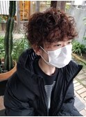 男子もクルクルパーマで春待ちだ!!