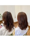 40代／悩み解決☆セミロングヘア