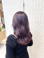 リベラ(LIBERA) 《TARO》黒髪卒業 ピンクラベンダー 春カラー くびれヘア