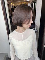 サロンドミルク 溝の口店(salon de MiLK)&nbsp;20代30代40代/ボブ/ミニボブ/オリーブベージュ［溝の口］