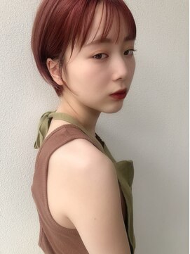 リムレス(LIMLESS) ショートカット丸みショート耳掛けひし形小顔 10代20代30代