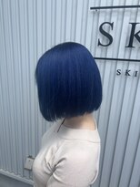 スキル 水戸(SKILL) ネイビーブルー 髪質改善